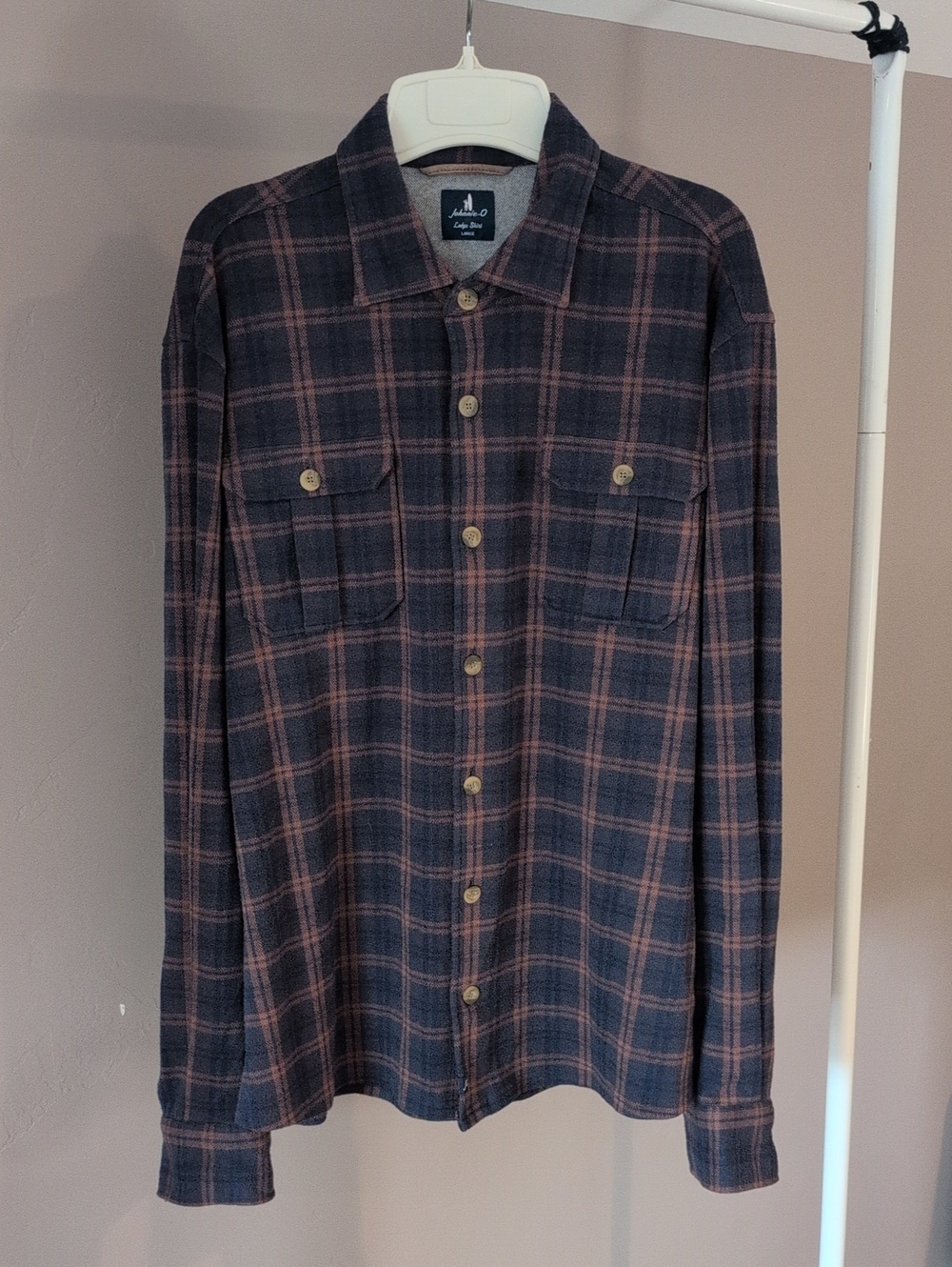 Johnnie-O Judah And Button-down Flannel Over Shirt
